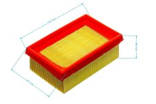 ND GP Vzduchový filter pre krovinorezy a postrekovače Stihl BR 350, BR 430, SR 430, SR 450, TS 400, 4223 141 0300