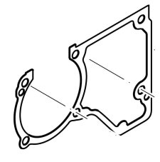 Těsnění klikové skříně pro řetězovou pilu MAKITA / DOLMAR DCS340, 100, 102