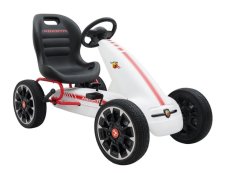 Pedal Go-Kart HECHT ABARTH WHITE