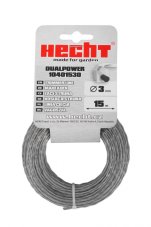 Žacia struna HECHT štvorcová s jadrom 3,0 mm x 15 m