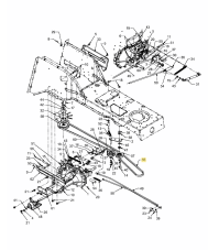 Klinový remeň pojazdu MTD 754-0125A