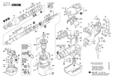 O-krúžok 22,0 × 3,5 mm pre vŕtacie kladivo BOSCH GBH 5-38 D, GBH 5-40 DE, GBH 500, 1 610 210 163