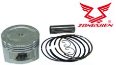 Kompletný piest pre motor ZONGSHEN 168FB, HONDA GX200, 13010-ZL0-003, 13010-ZL0-004, 100003077