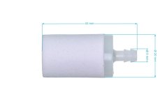 ND GP Univerzálny palivový filter pre motorové píly a krovinorezy typu Porex, 05-06008