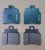 Brake pads (4pcs set) for SYM Cruisym 125, Joymax 125, GTS, Joymax Z.