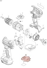 Kontakt, terminál MAKITA / DOLMAR, 643874-2