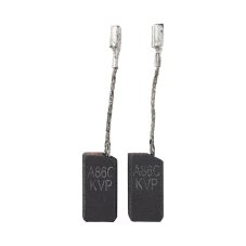 Carbon brush set for BOSCH GWS 6-100, GWS 6-115, GWS 6-125, GWS 8-125 C, GWS 580 and GWS 660 angle grinders, 1 619 P07 571