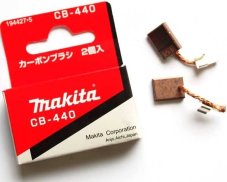 Uhlíky sada CB-440 pre elektrické náradie MAKITA DDF456 DDF458, DDF482, DTW250, BHP440, BHP448, 194427-5, 195021-6