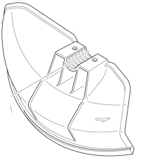 ND MAKITA / DOLMAR Kryt žiacej hlavy EBH341U, MS335.4, 452259-9 (S2)