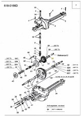 MTD, Cub Cadet náhradné prírubové puzdro prevodovky - 741-0336