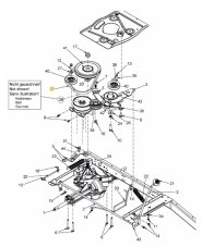 ND MTD Remeň klinový pre záhradný traktor 754-05040, 754-0241A