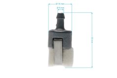 ND GP Palivový filter pre motorové píly a krovinorezy Husqvarna 51 55 61 66 261 262XP 272XP 288 365 371XP 240R 245R Jonsered 2065 2163 2171 RS44, 503443201