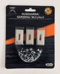 NÔŽ ROBOTICKÝCH KOSAČEK HUSQVARNA GARDENA 35mm NEW - SADA 30 ks EVEREST