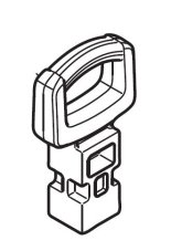 Bezpečnostný kľúč aku. kosačiek MAKITA / DOLMAR DLM380, DLM382, 643890-4