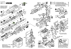O-krúžok 34,0 × 2,0 mm pre vŕtacie kladivo BOSCH PBH 20 RF, GBH 2-20 REA, GBH 11 DE, 1 610 210 084