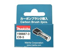 Carbon brushes CB-448 / CB-5 – set for cordless MAKITA power tools BTD043, BTD044, BTD063, BTD064, BTD103, BTD104, BTW073, BTW074, BTW103, BTW104, BTW251, DTD152, DTW251, 196854-2, 198887-3