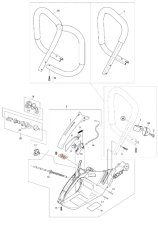 Ventil vzduchový MAKITA / DOLMAR PS7910, EA7300P, PS5105, 957114061