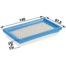 ND GP Vzduchový filter 145mm x 87,5mm x 24,5 mm HECHT 784, KOHLER COURAGE XT650, XT675, XT775, XT800, 14-083-01-S, 14-083-19-S, 784000182