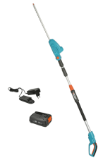 Battery-powered hedge trimmer GARDENA THS 42/18V-P4A - set 14732-20, telescopic