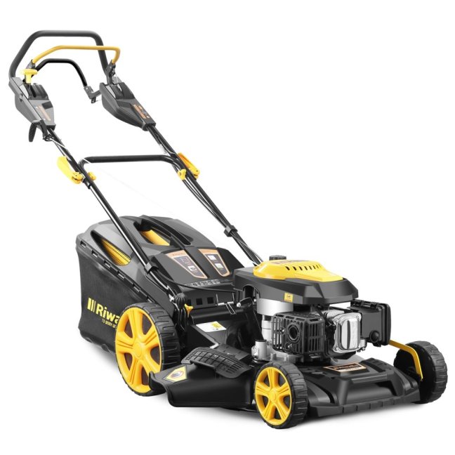 Benzínová kosačka RIWALL RPM 5140 V, náhradný nôž a olej zdarma, PM12B1901013B