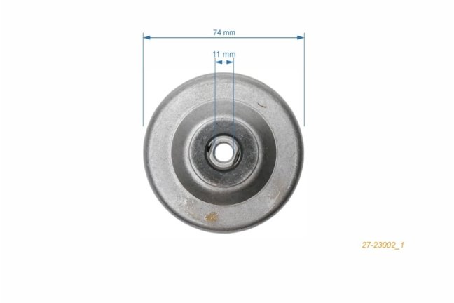 Kuplungdob 3/8″, 6 fogú MAKITA DCS33, DCS340, DCS341, DCS342, DCS344, DCS400, DCS401, DE3435 láncfűrészekhez, 028223316