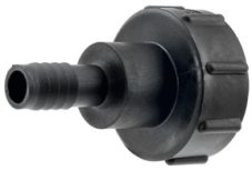 Adaptér na IBC nádrž, závit S60x6 s prípojkou na hadicu S60x6 x 13mm (10c)