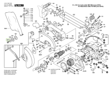 Skrutka pre stolovú pílu BOSCH GCM 10 S, 1 619 P03 324