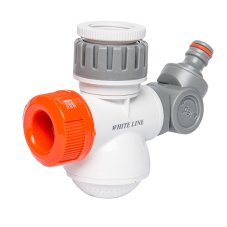 3-function connector/adapter for Bradas WL-3140 battery-operated shower.