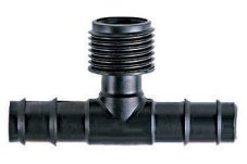 T-kus 1/2" s 1/2" skrutkovaním Claber 91072, 2 ks (m19)