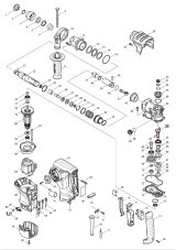 Főtengely MAKITA HR2800 fúrókalapácshoz, 324793-8
