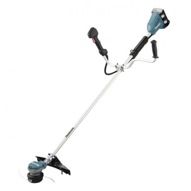 Akumulátorový krovinorez MAKITA DUR368APT2 2x BL1850B a dvojnabíjačka DC18RD