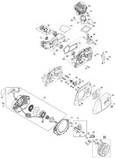 Magneto, ventilátor MAKITA / DOLMAR PS420, PS4605, PS500, DCS4300, 143331-5
