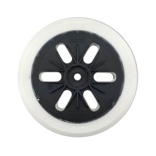 Csiszolótányér Ø 150 mm, 6 furattal, tépőzáras, BOSCH GEX 150 AC, GEX 125-150 AVE excenteres csiszológépekhez, 2 608 601 106