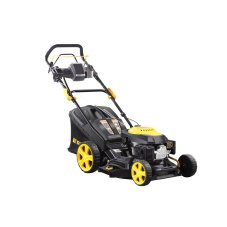 Petrol lawn mower RIWALL RPM 4735 E, oil free