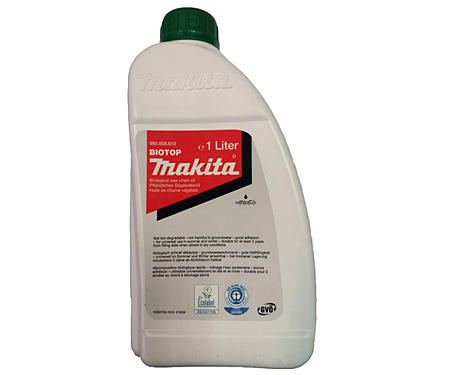 Olej na mazanie reťazí BIOTOP 1 l biologický degradovateľný MAKITA / DOLMAR 1910U0-9