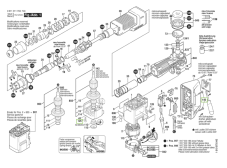 Skrutka TORX 5,5 x 25 mm pre kladivo BOSCH GBH 10 C, GBH 7 DE, GSH 11 E, 1 613 435 010