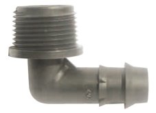Koleno 90°, prechodka vonkajší závit 16 x 1/2" (10c)