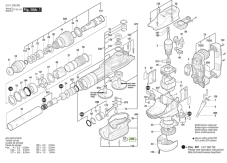 O-krúžok pre sekacie kladivo BOSCH GSH 11 VC, 1 617 000 755