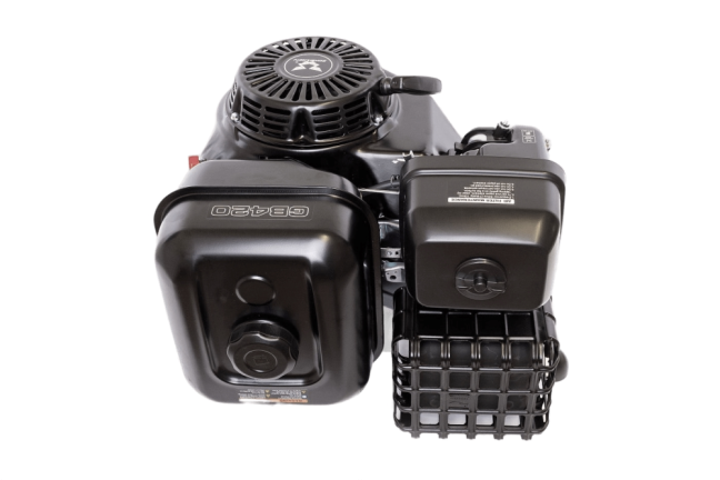 Engine Zongshen GB420 with a power of 13.0 HP and a displacement of 420 cc.