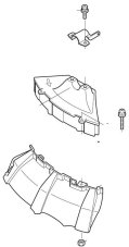 ND MAKITA / DOLMAR Kryt ochranný MS26,MS24,MS27,EM2600U, 6258064001 (S6)