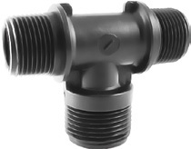 AQUATEAM PP T-kus redukovaný MMM 1/2" x 3/4" x 1/2" (9d)