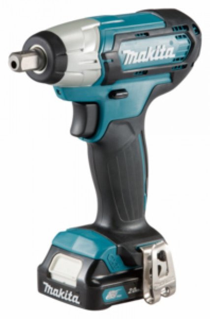 Akumulátorový rázový uťahovač MAKITA TW141DSAE, 2xaku BL1021B a nabíjačka DC10SB