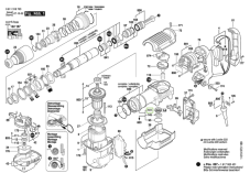 Gufero, simering pre vŕtacie, sekacie kladivo BOSCH GSH 5 E, GBH 5-38 D, GBH 5-40 DE, GSH 388, 1 610 290 066