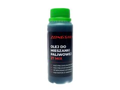 Olej ZONGSHEN 2-taktný do benzínu 100 ml, zelený, pre píly, krovinorezy a ďalšiu záhradnú techniku s dvojtaktným motorom, 31-06008