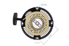 ND GP Kompletný štartér pre generátor Robin Subaru EY20 EY15, 227-50811-10, 227-50211-00, 227-50211-01, 227-50405-00, 282-50211-00