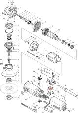 ND MAKITA Vypinač pre elektrické náradie ST115A-40, 430S-4341T, 9541-9565, 651418-4