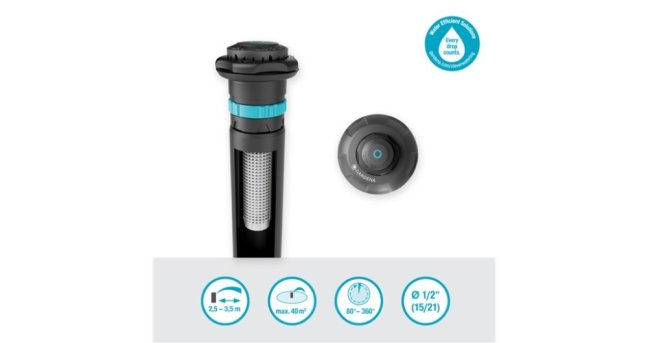 Výsuvný zadažďovač GARDENA MD40, 8231-20 (11a)