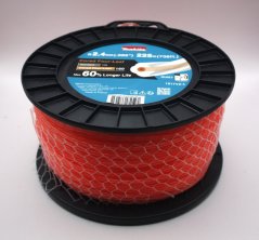 Profesionálna žacia struna MAKITA štvorlístok s jadrom 2,4 mm, 225 m - 1917V2-4