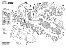 Prítlačná platnička pre príklepovú vŕtačku BOSCH GSB 18-2 RE, GSB 550, PSB 750, 2 601 074 003