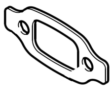 Tesnenie pod výfuk MAKITA / DOLMAR 111,115, PS32, PS35, PS420, 165174060